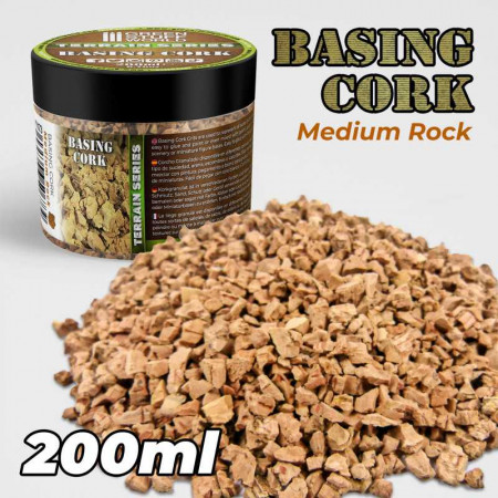 GSW: Základová korková drť - Hrubá- 200 ml (Basing Cork Grit - THICK - 200 ml)